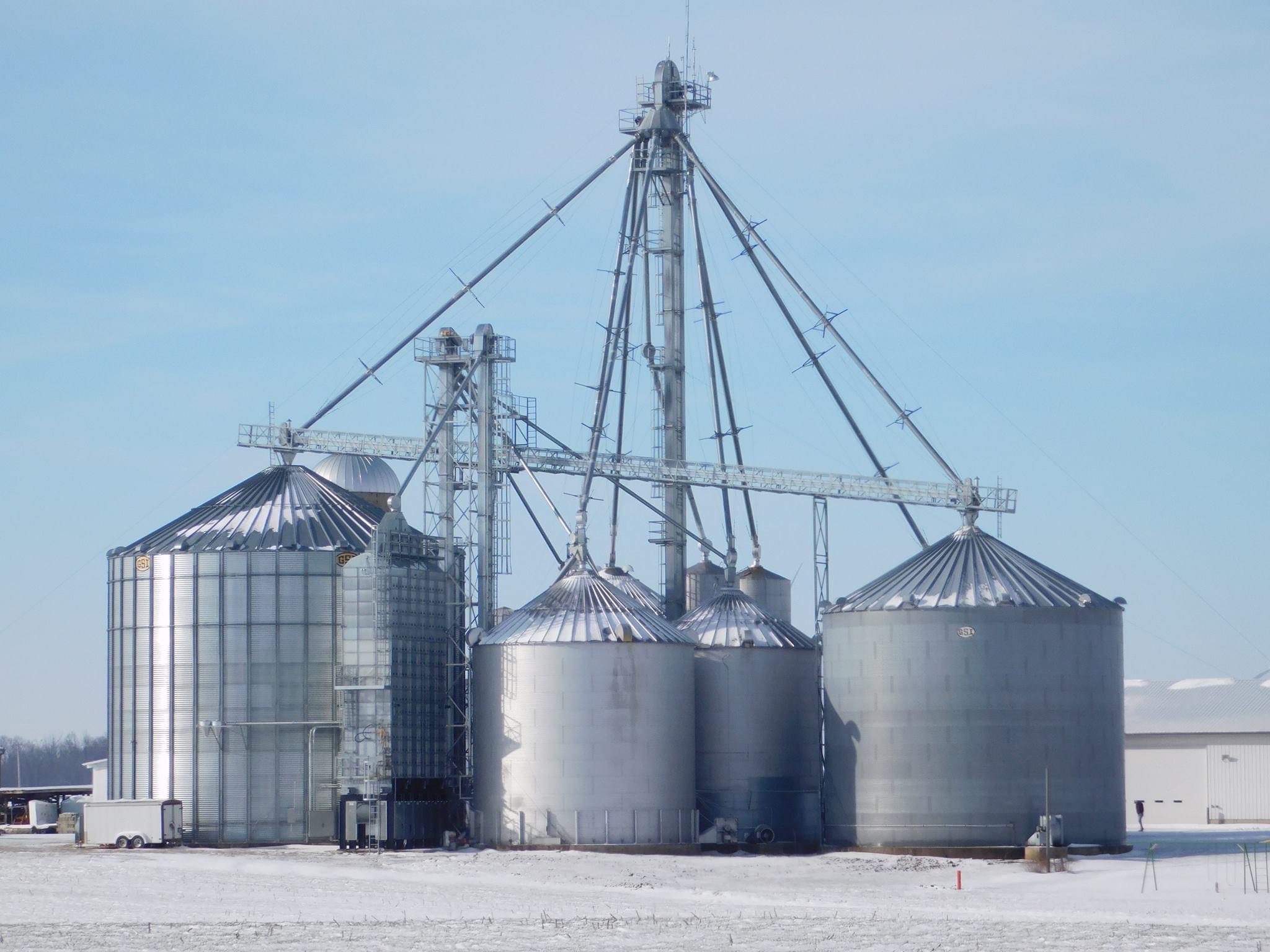 Grain dryer bin system