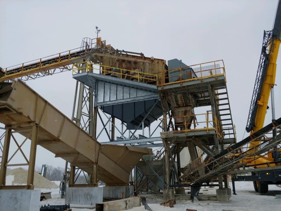 Eagle Iron Works Wash Plant for US Sand and Gravel Operator